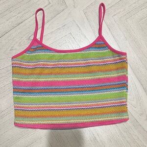 SHEIN Multicolor Striped Tank Top